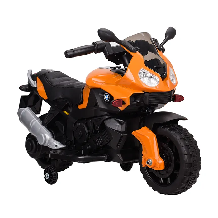 Blue Kids Motorcycle