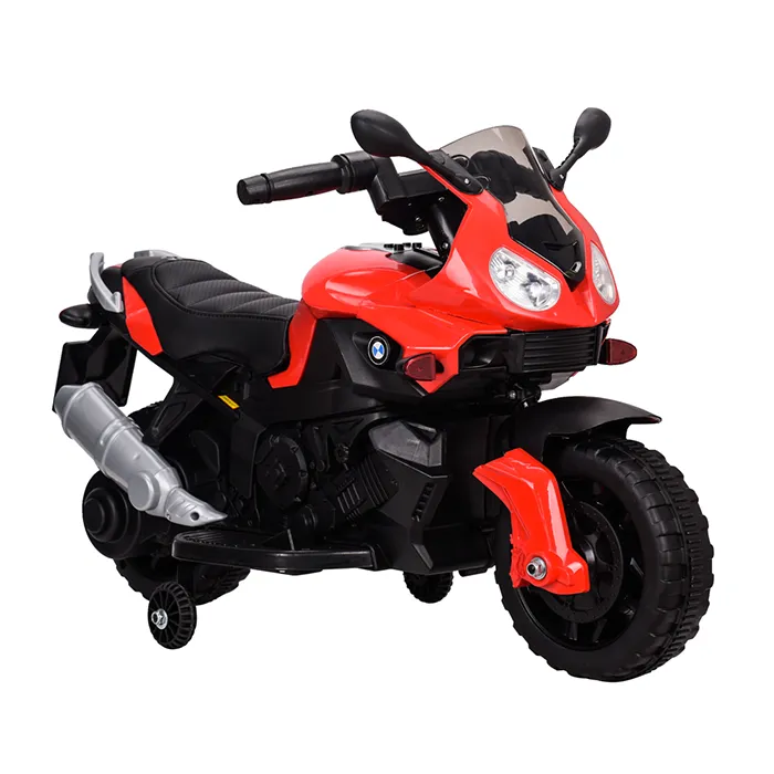 Blue Kids Motorcycle
